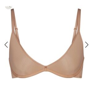 SKIMS Sculpting Fit Essential Demi Cup Bra Tan 32DD